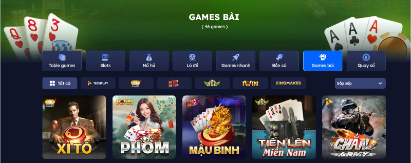 Game Bài 1 Game bài Blue88